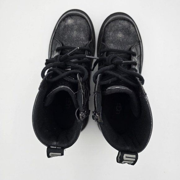 UGG Girls' Ashton Glitter Booties - Big Kids 4, Glitter Black - Picture 11 of 16